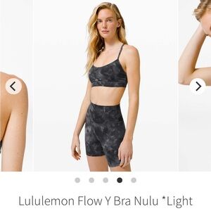 Lululemon Flow Y Bra Nulu *Light Support, B/C Cup